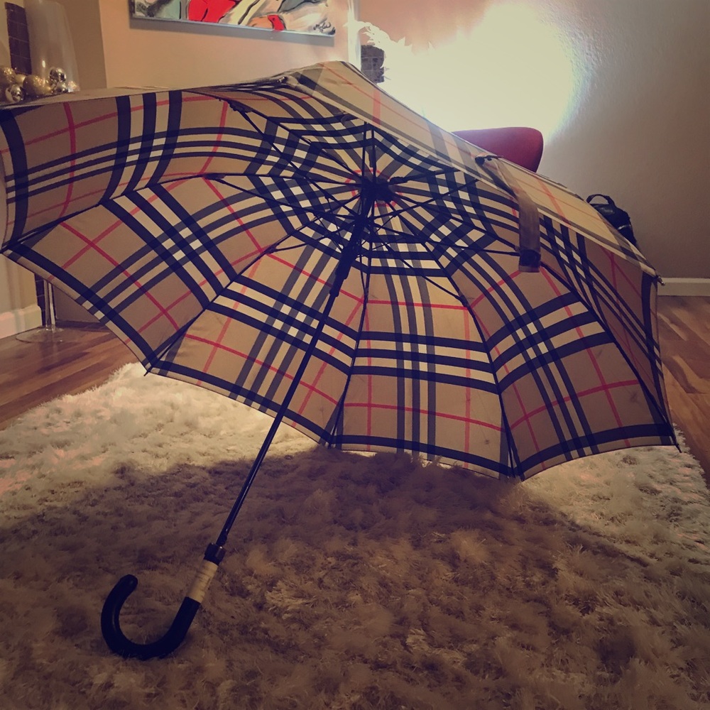 Designer Burberry umbrella